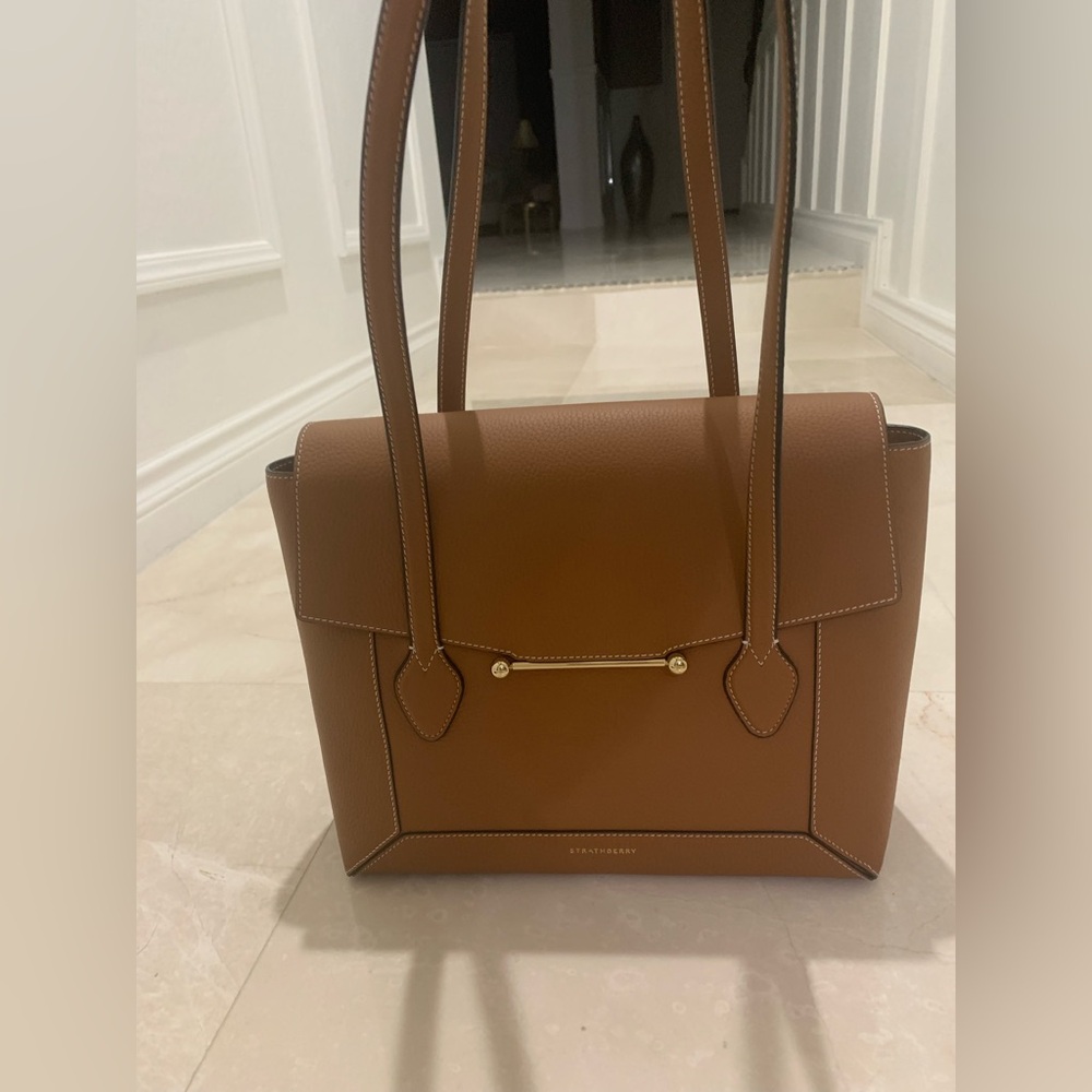 Strathberry Tan Tote Bag - Picture 14 of 17